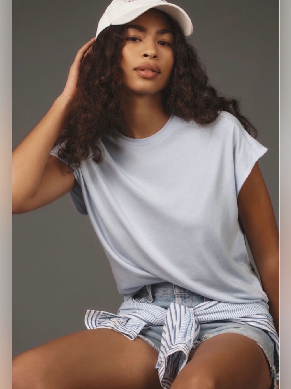 Anthropologie: Modal-Blend Muscle Tee XS (NWOT)